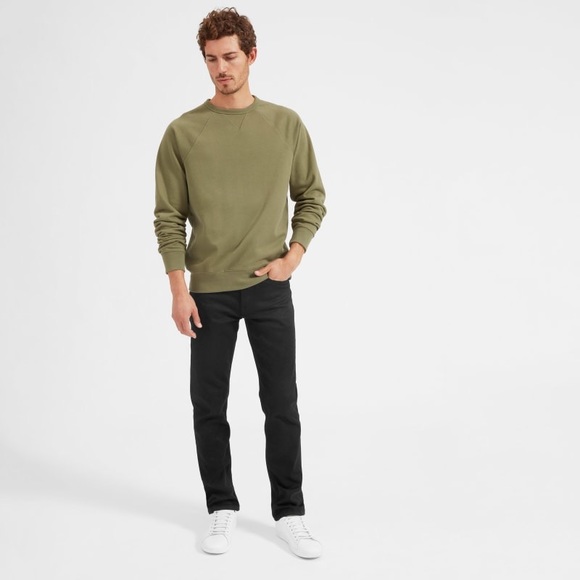 Everlane The Straight Fit Jeans in Black - Picture 2 of 11